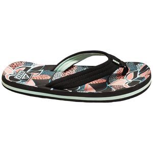 Reef AHI Flip Flop Sandals Womens Size 6/7 Multicolor Floral‎ Comfort Slip On